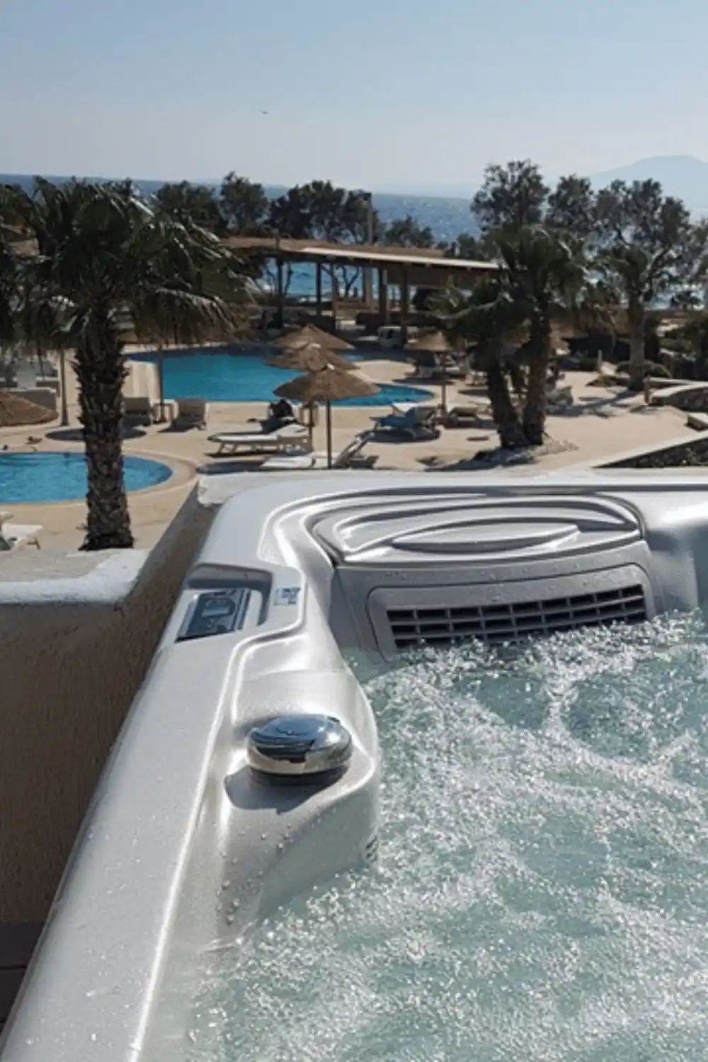Zona Piscine, vasche idromassaggio